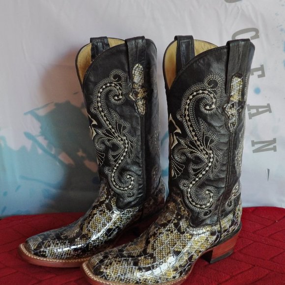 ferrini python print boots - Picture 4 of 12